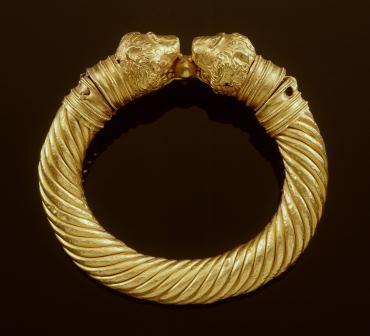 NK 865 - gouden armband (foto: Rijksmuseum van Oudheden)