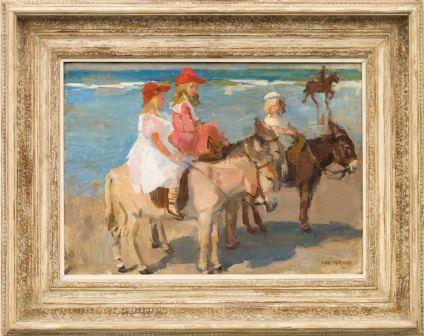 Children on the Beach by Isaac Israels (photo: Peter Cox)